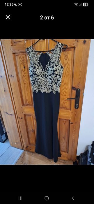 Рокля черна продава се