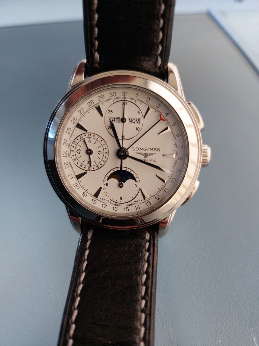 Longines Flagship chronograph Moonphase Calarasi OLX.ro