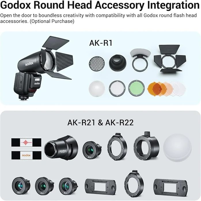 Светкавица GODOX V1Pro-O за Olympus / Panasonic