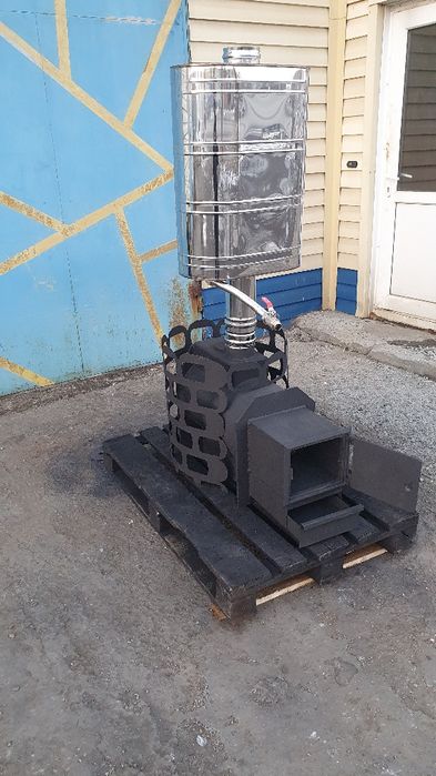 Продам печь для бани на угле