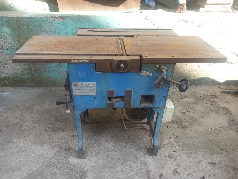 Универсальный Фуговальный станок по дереву5в1.