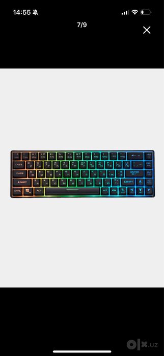Проводная игровая клавиатура 2E Gaming KG345 с RGB - подсветкой