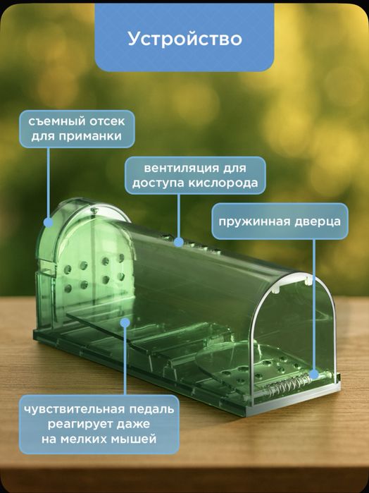 Мышеловка Гуманная от мышей и грызунов