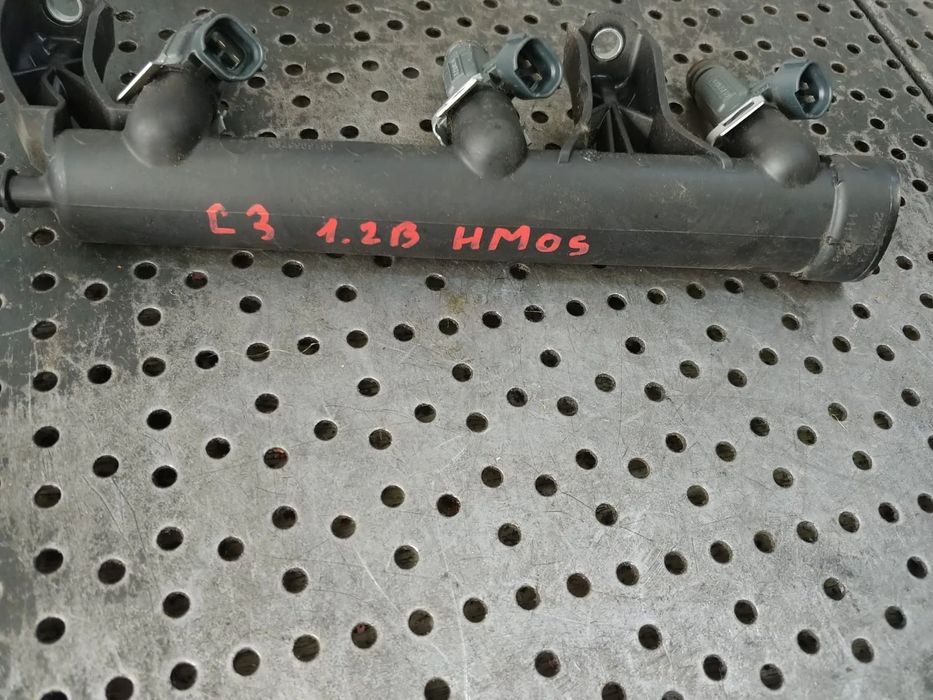 rampa cu injectoare 1.2 b hm05 peugeot 208 citroen c3 3  9816955780 0280157127
