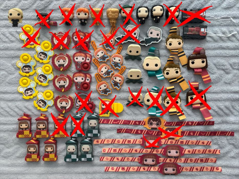 Harry Potter Хари Потър Stranger Things Kinder Joy киндер фигурки