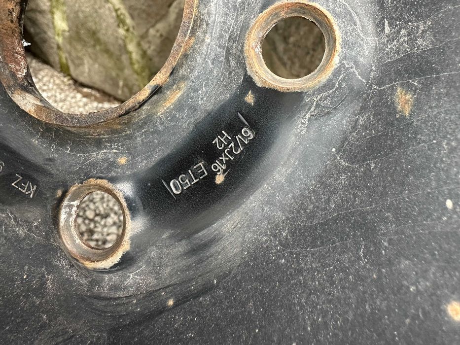 4бр. железни джанти 16" 5х112 с гуми - VW, Audi, Seat, Skoda - VAG