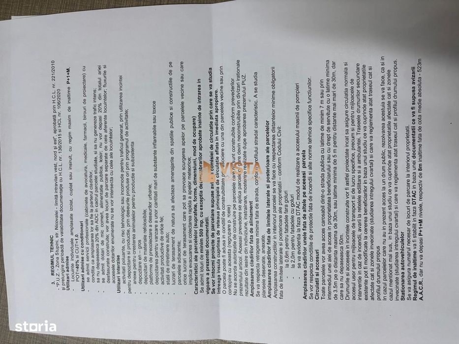 Parcele cu PUZ Stupini, asfalt si utilitati, 535-900mp, Str Cavalului