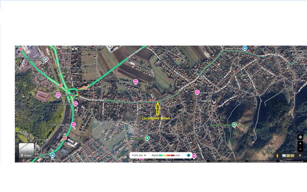 Teren intravilan Sacele