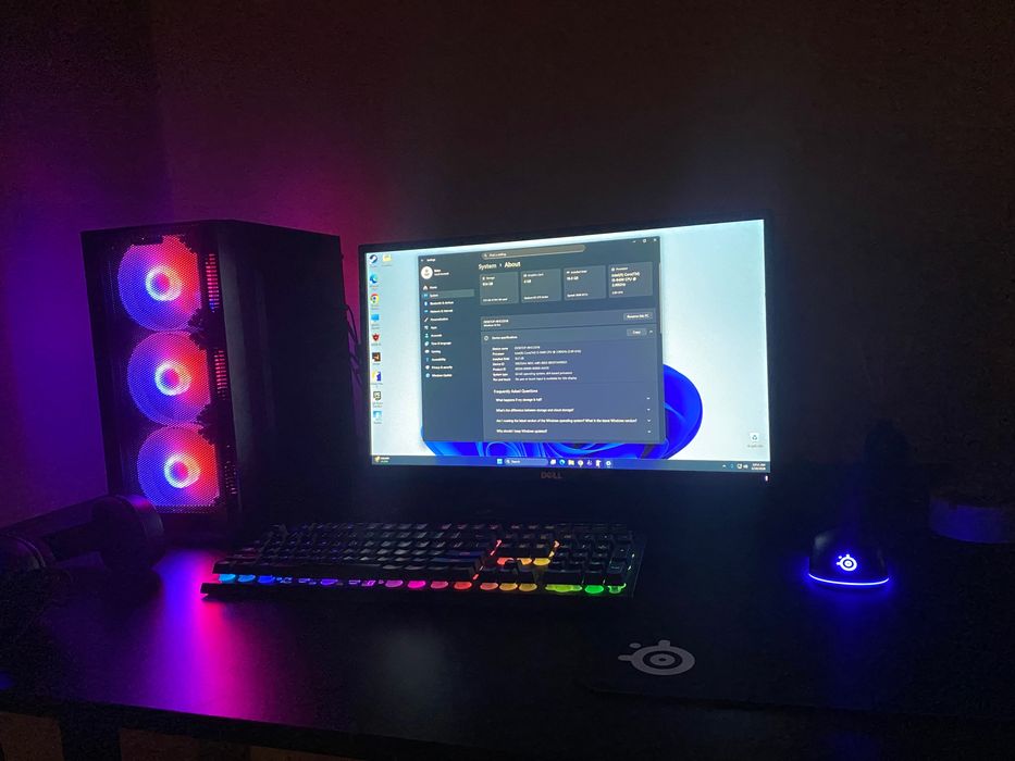 PC gaming + Monitor + Birou + Periferice