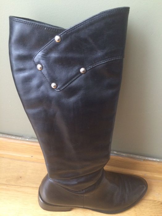 Дамски ботуши от естествена кожа