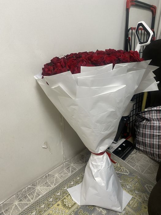 101 красный розы 25к
