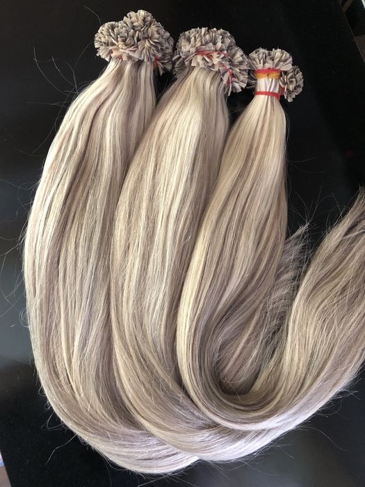 Естествени коси 120гр  първо качеството  промоция 280 лева