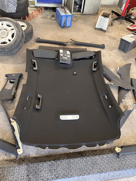 Черен таван ауди а6 4ф седан пълен комплект