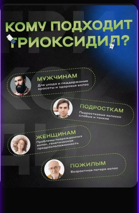 Триоксидил 15% Оригинал Trioxidil Турция