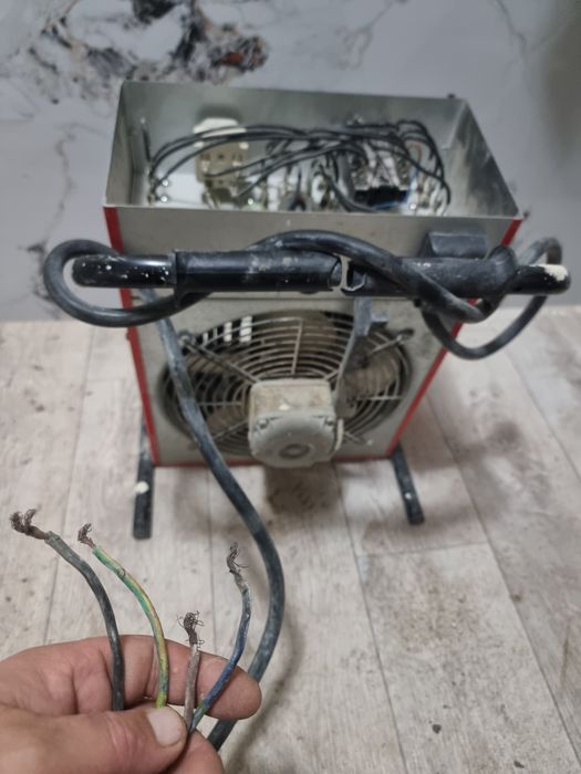 Электрическая пушка на 380 Волтт,