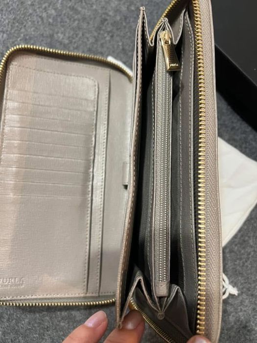 Голям дамски портфейл FURLA Babylon естествена кожа