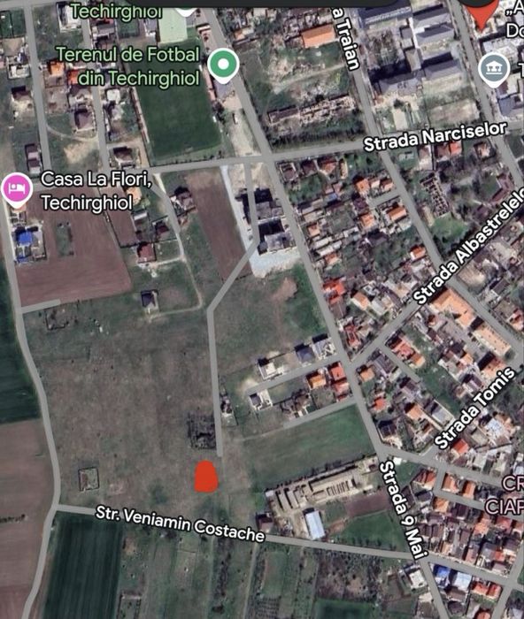 Vand teren intravilan Techirghiol zona sanatoriu