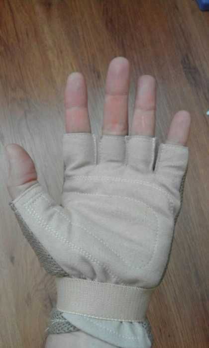 Перчатки с защитой велосипедные