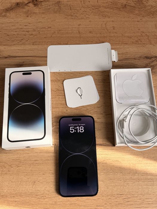 Iphone 14 pro max, black, доста запазен