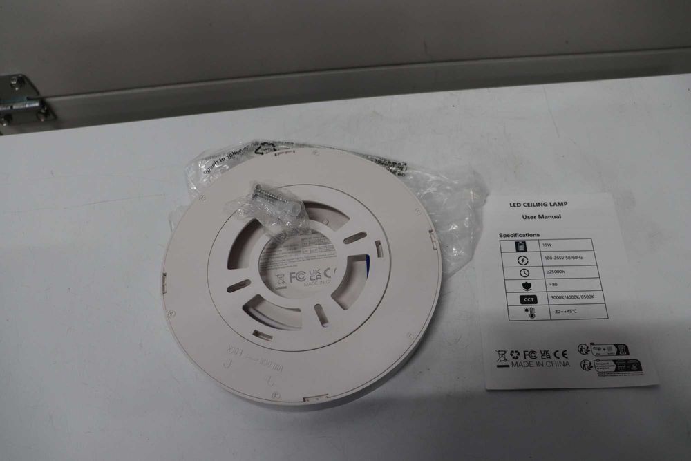 Hepside LED таванно осветление – 3000 K/4000 K/6500 K, 18W