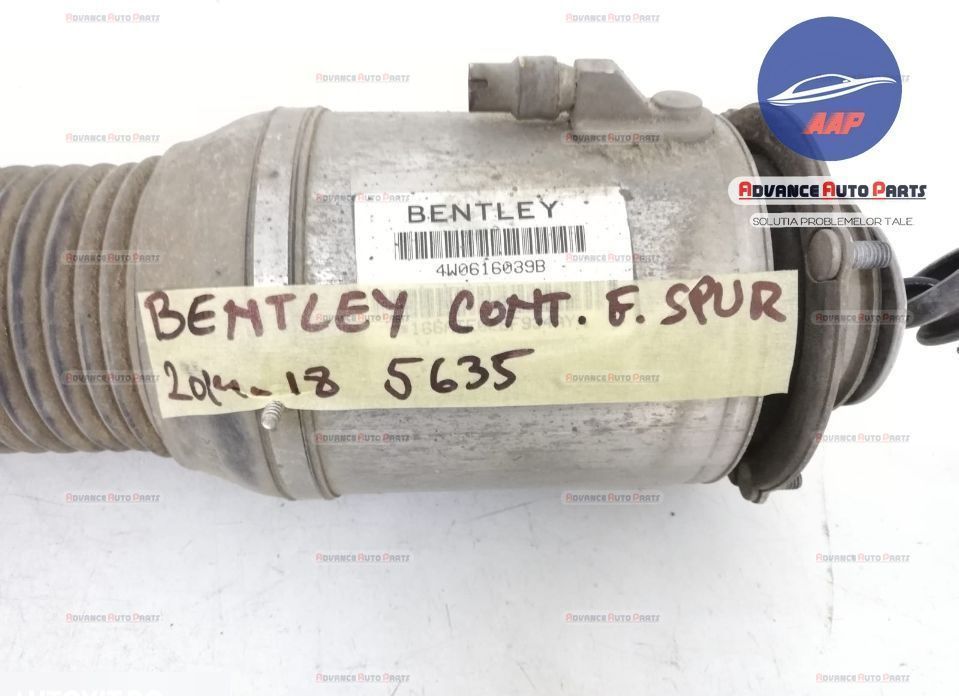 Perna aer stanga fata cod 4W0616039B - originala Bentley Continental F