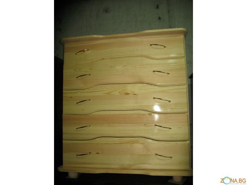 Кухненски шкаф 123 см. с 2 чекмеджета и 4 врати-Масив. НАЛИЧЕН!!