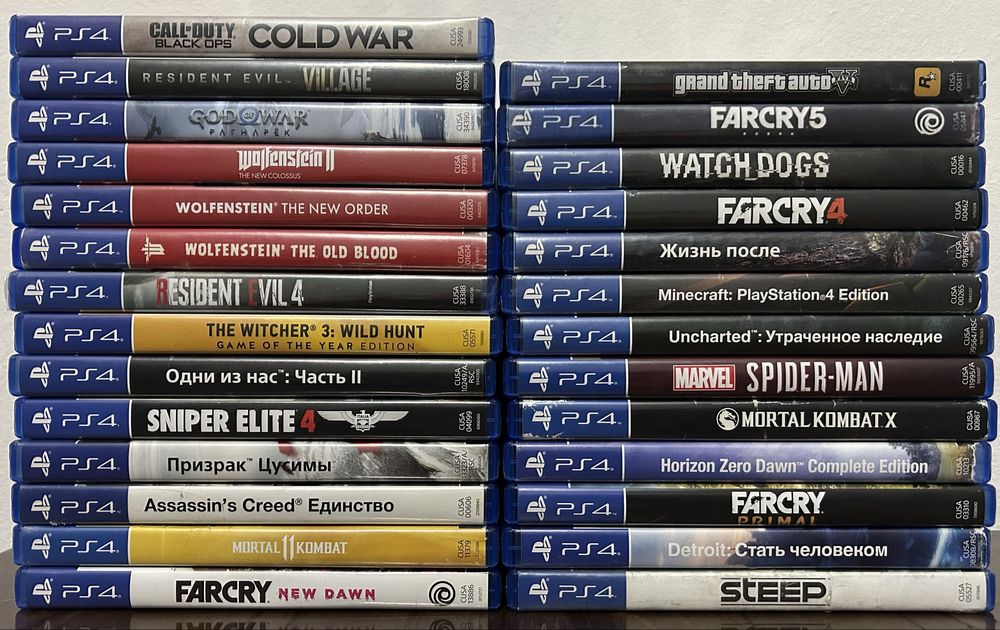 Игры на дисках пс4 пс5