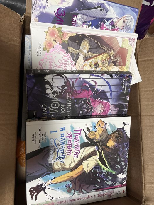 Манхвы в общей слодности 31 шт