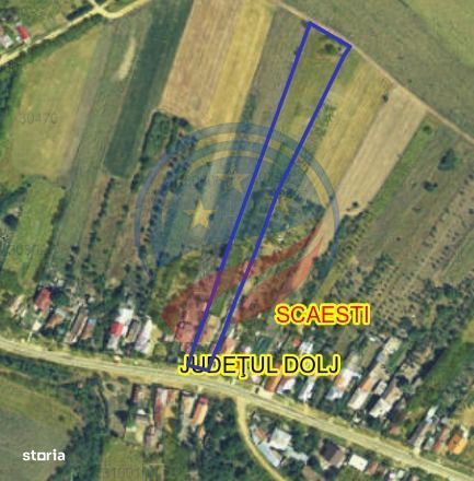 CASA SCAESTI + TEREN - 5473 mp intravilan