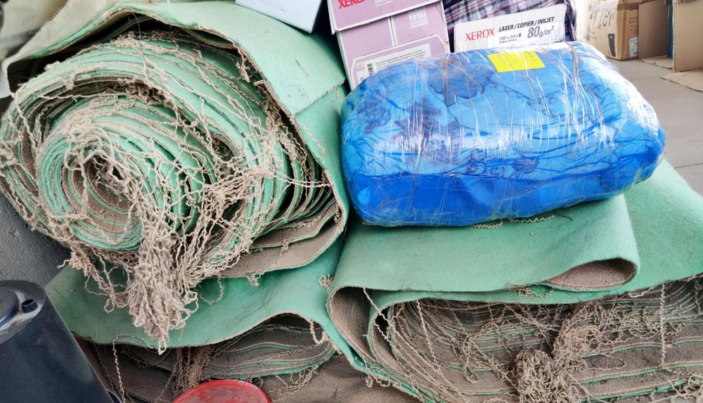 Ковролан светло бежевый