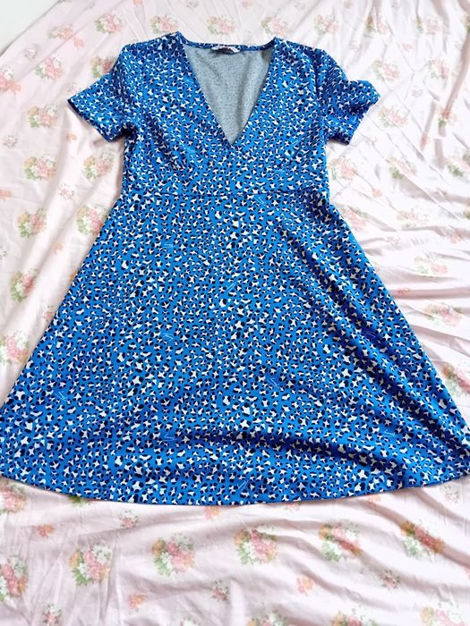 rochie de zi noua Tommy Hilfinger marime M bleumarin regular fit