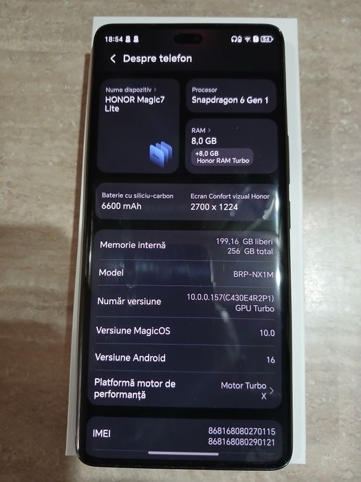 Honor Magic 7 Lite ca nou