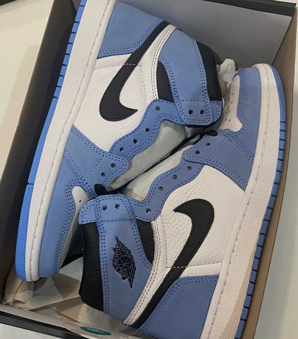 Jordan 1 AJ1 University Blue Premium - verificare colet