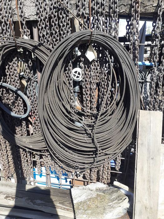 Продам тросы от 10мм диаметром