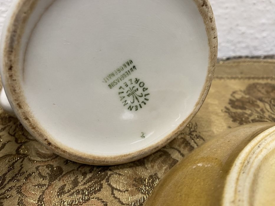 Френски керамичен комплект L Escarboucle Beaucouze 1955