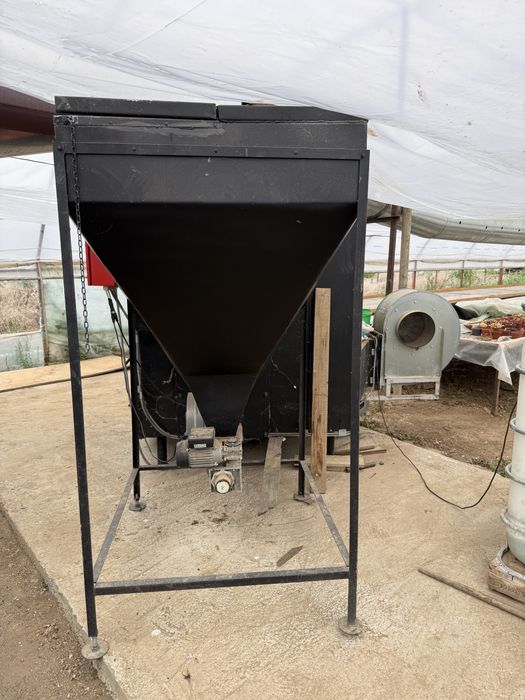 Vand centrala peleti/lemn 100kw