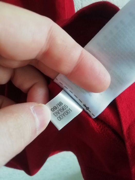 Adidas Originals 3 Stripes California Red XL оригинална тениска памук