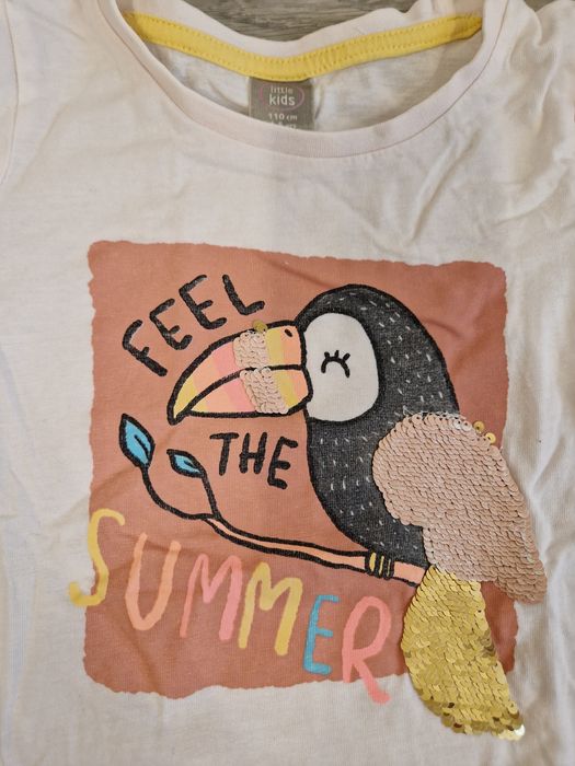 Lot 8 tricouri maneca scurta fetita marimea 110 LC WAIKIKI, SMYK