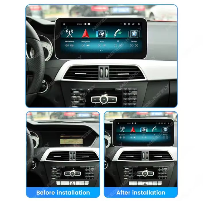 Навигация мултимедия за Мерцедес W204 2011г-2013г