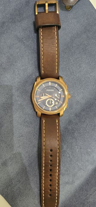 Ceas Fossil Machine FS5073 Original + Toc din piele naturala