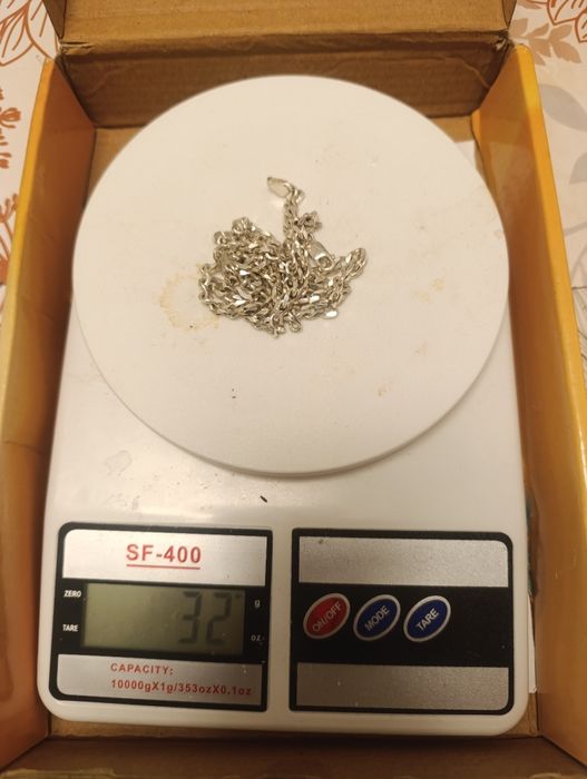 Цепь серебро 925