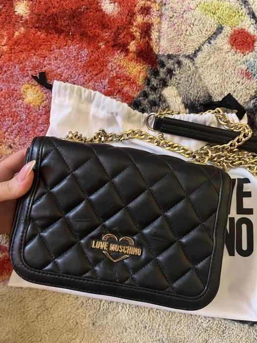 Love Moschino черна чанта