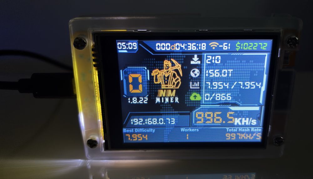 NMminer Falsh ESP aparat minat