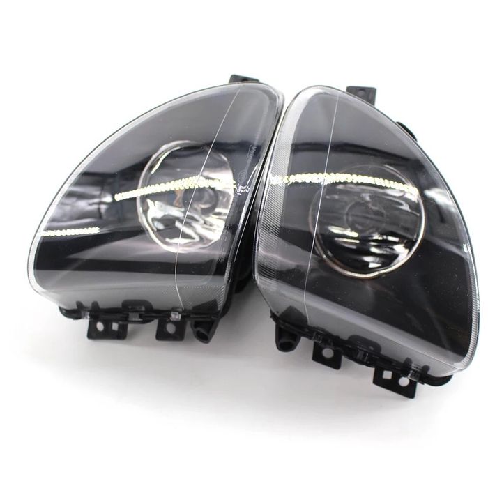 Халоген BMW F10 F11 ляв десен капак броня 5 серия LED рамка халоген решетка капаче предна броня 520d 525d 530d 535d 550i BMW F10 F11