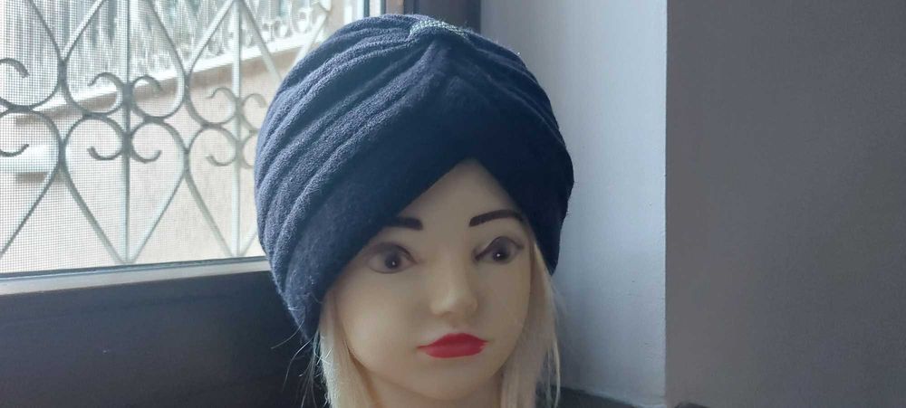 Caciula  dama bleomarin  cu captuseala calduroasa, noua