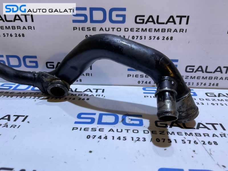 Teava Conducta Apa Motor Audi A4 B6 2.5 TDI V6 AKE AYM BFC BCZ BAU BDG BDH 2001 - 2005 Cod 059121071R [V0300]