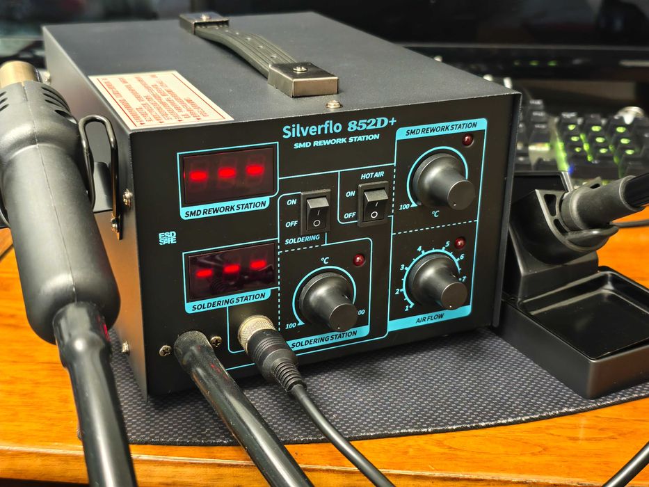 Паяльная станция Silverflo 852D+