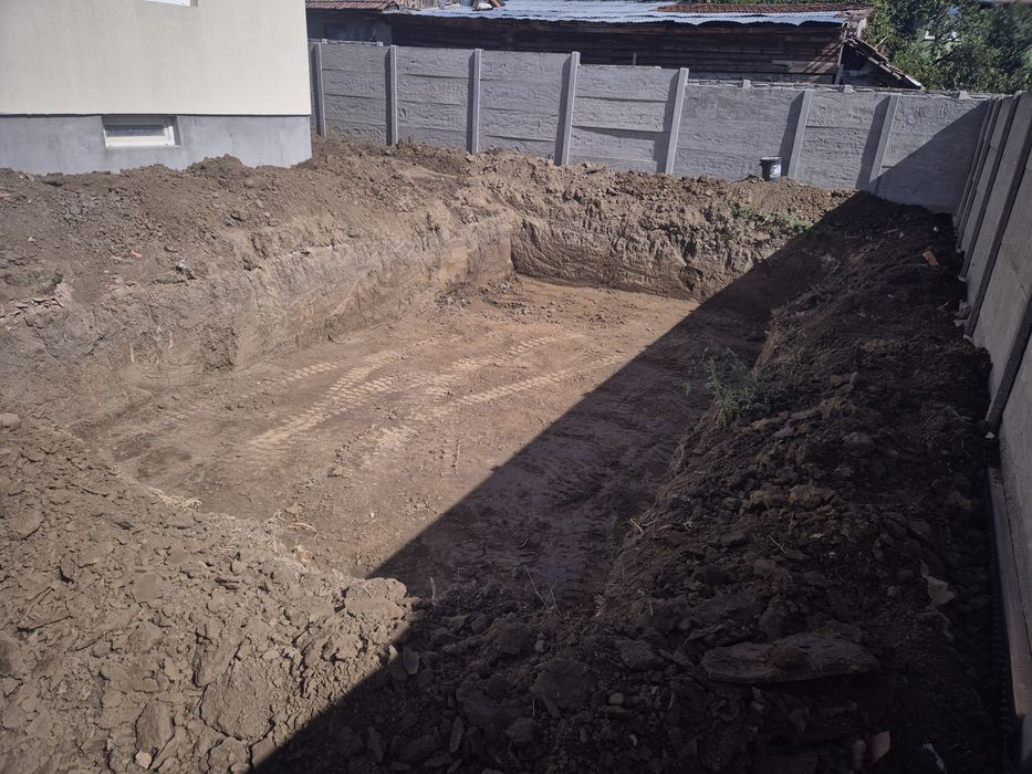 Excavari, sapaturi piscine, fose, fundatii, etc