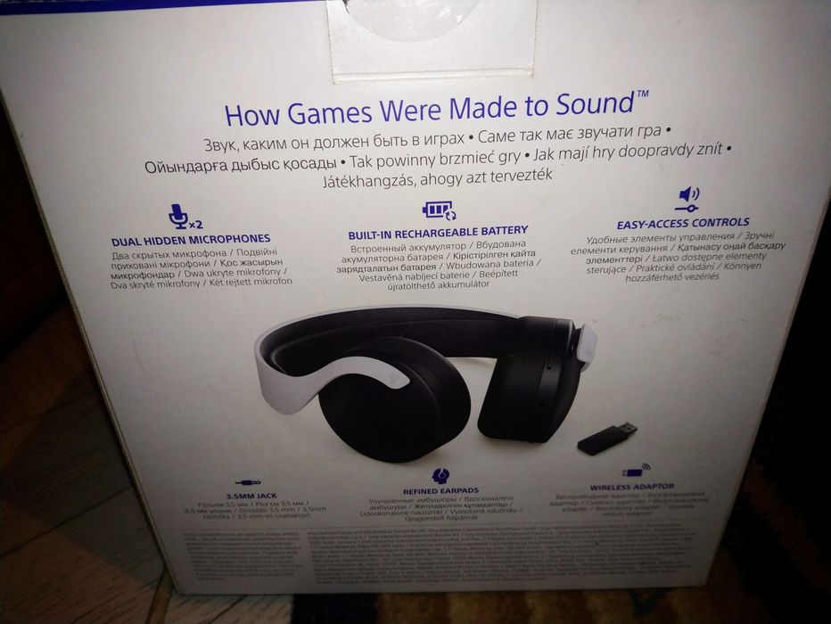 Ps pulse 3d наушники