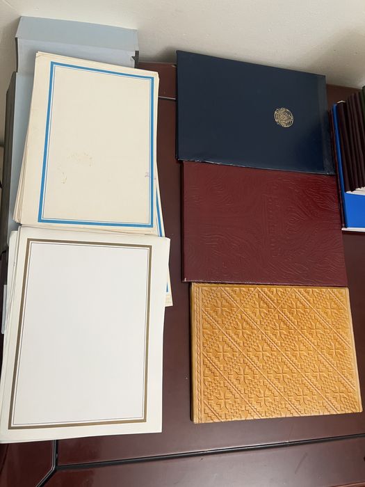 Продам советские папки и бумагу